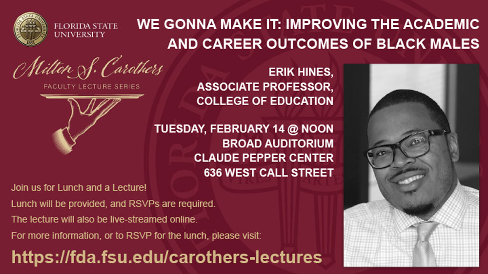 Milton S. Carothers Faculty Lecture Series