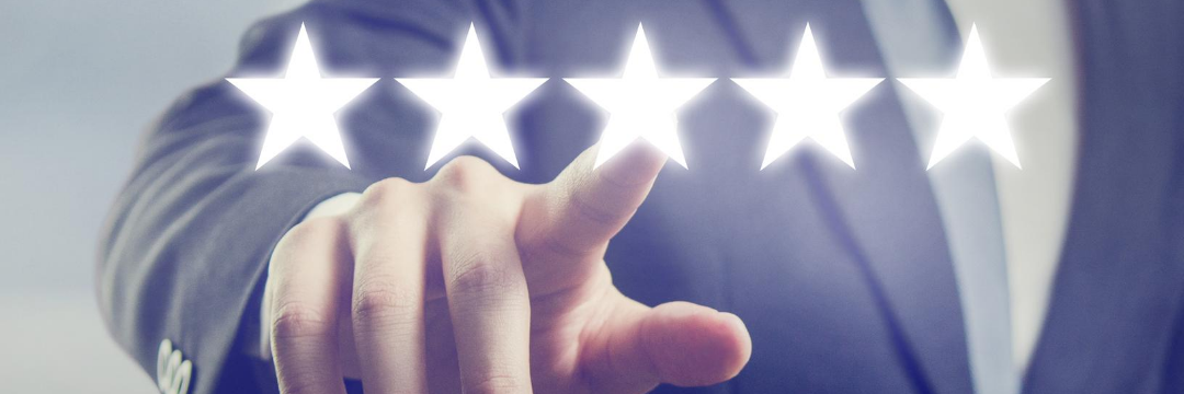 image depicting rating scale out of 5 stars